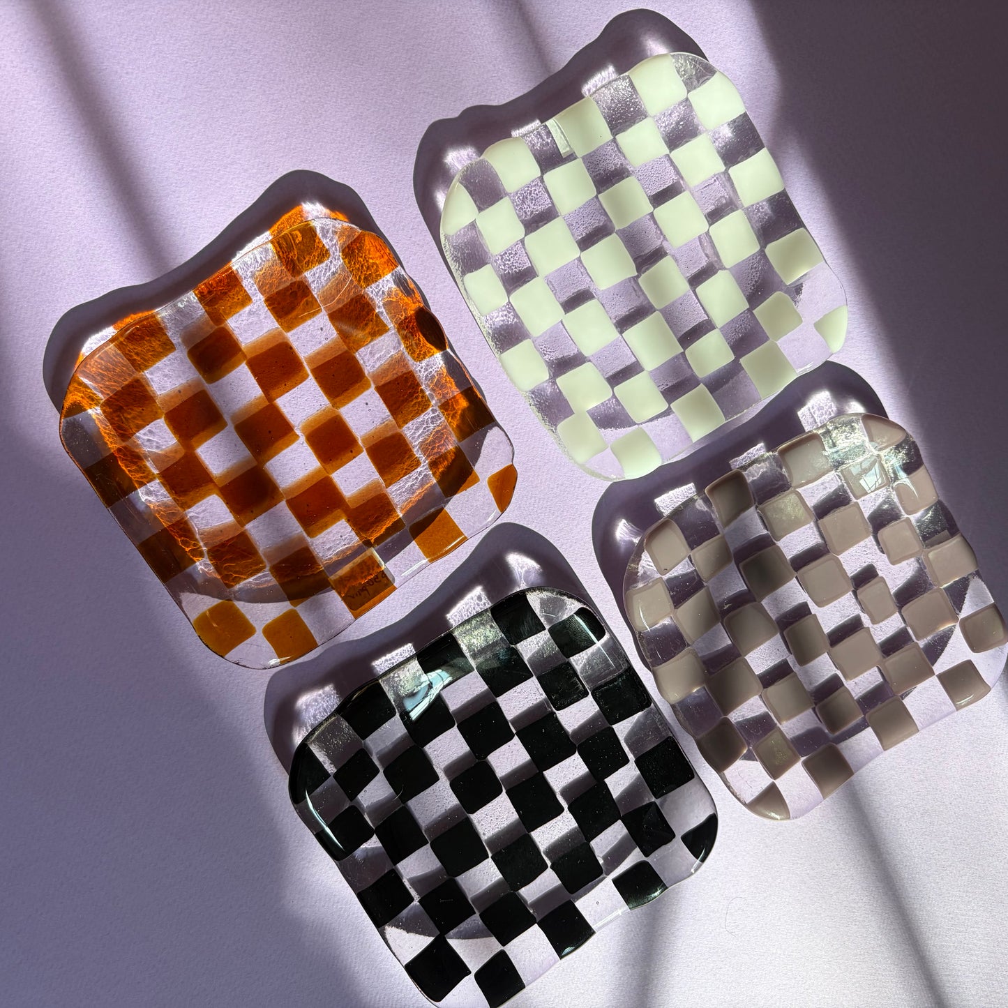 Checkerboard Dishes